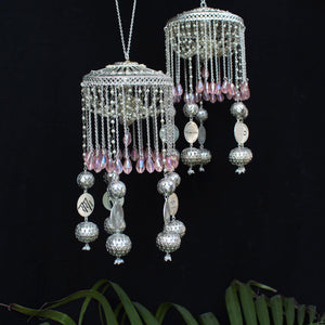 Personalized Pearl & Crystal Chandelier Kaleere