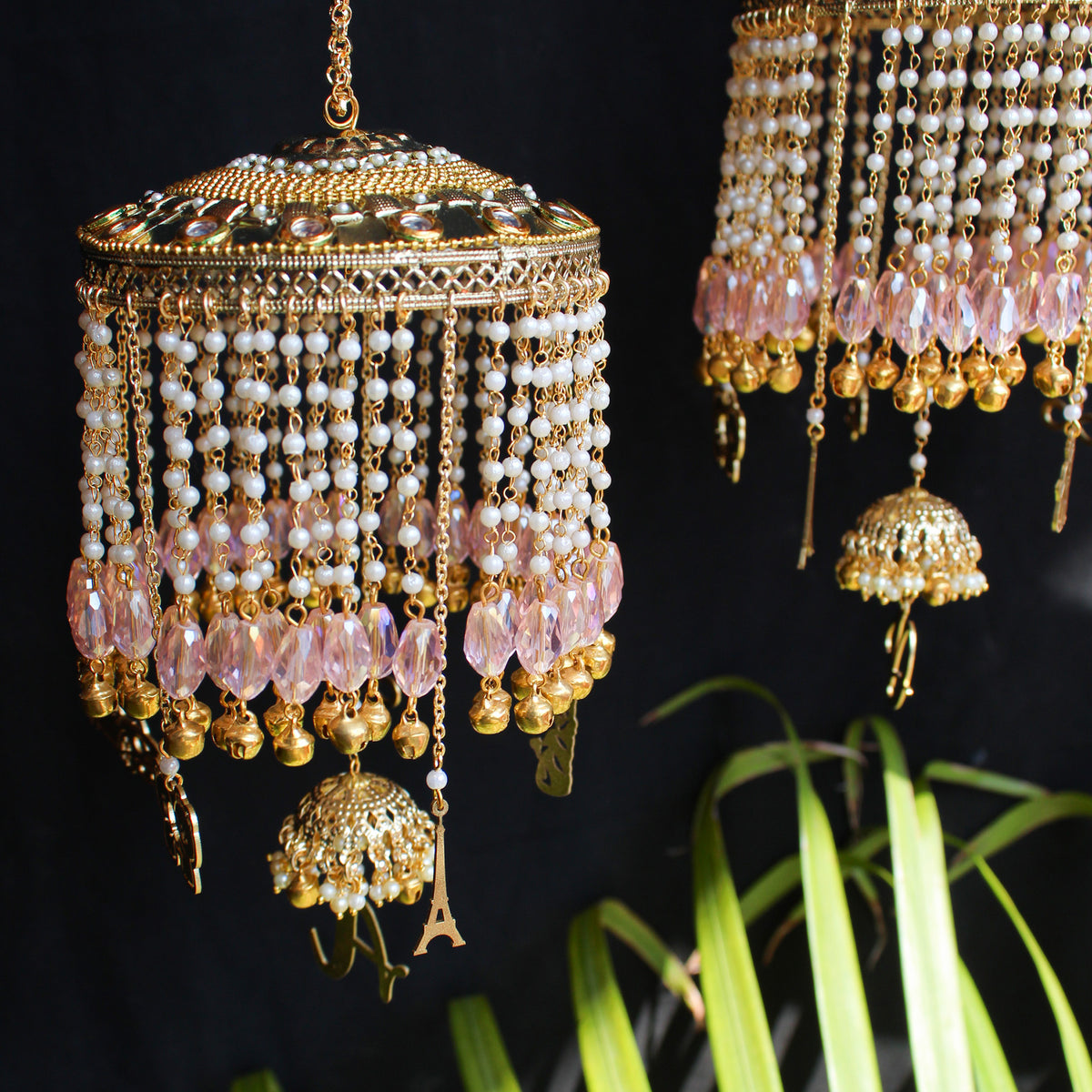 Noor Crystal Kaleera Set Of 2 Pieces