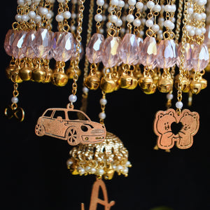Noor Crystal Kaleera Set Of 2 Pieces