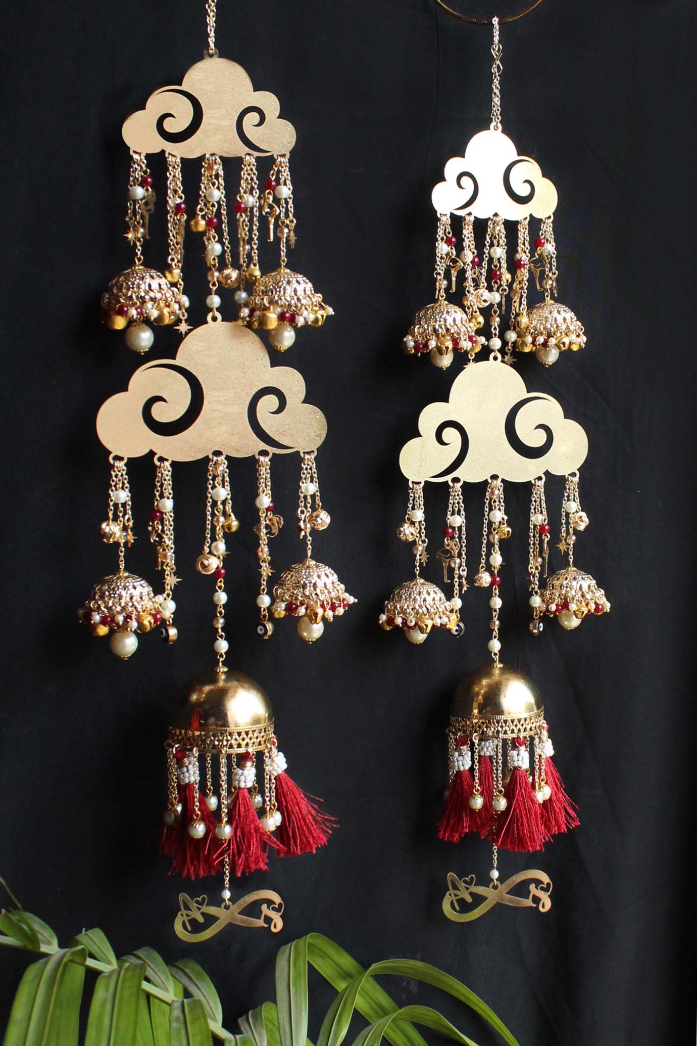 Cloud Jhallar Customised Kaleere