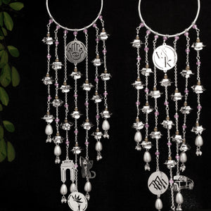 Personalised Flat Bangle Style Silver Kaleere