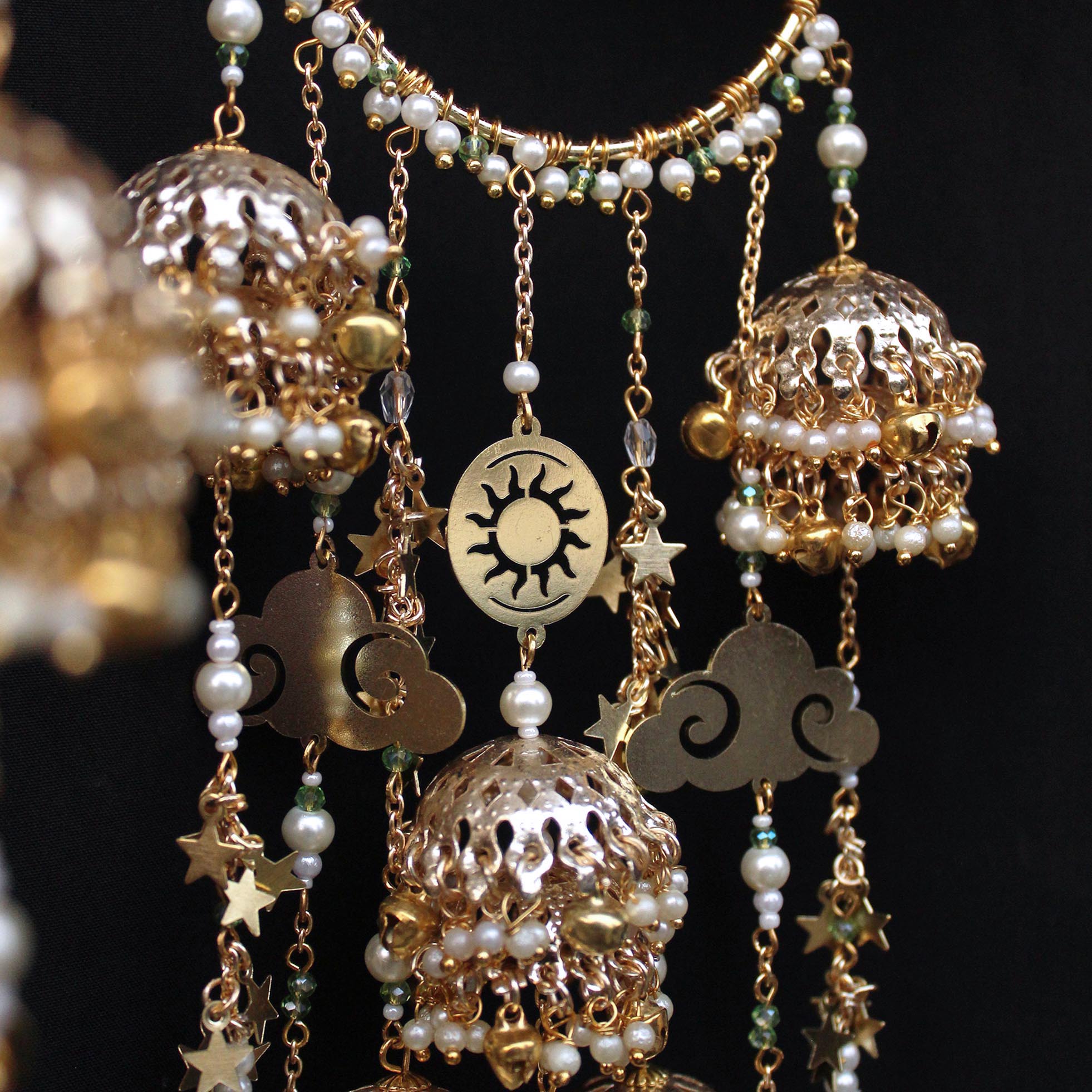 Personalised Charms & Jhumki Bangle Kaleere