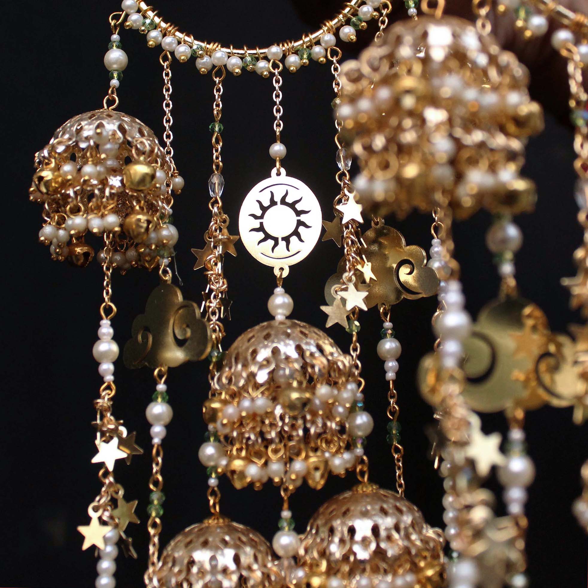 Personalised Charms & Jhumki Bangle Kaleere