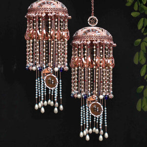 Customised Charms Golden Kaleere Punjabi Wedding Bridal Silver Kalira Personalised Golden Rose Gold Kaleera Traditional Designer Kalire