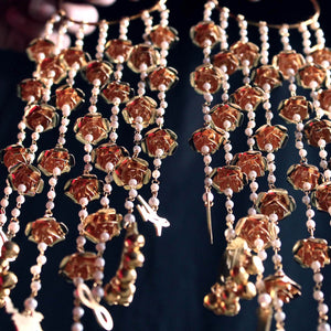 Customised Charms Golden Kaleere Punjabi Wedding Bridal Silver Kalira Personalised Golden Rose Gold Kaleera Traditional Designer Kalire