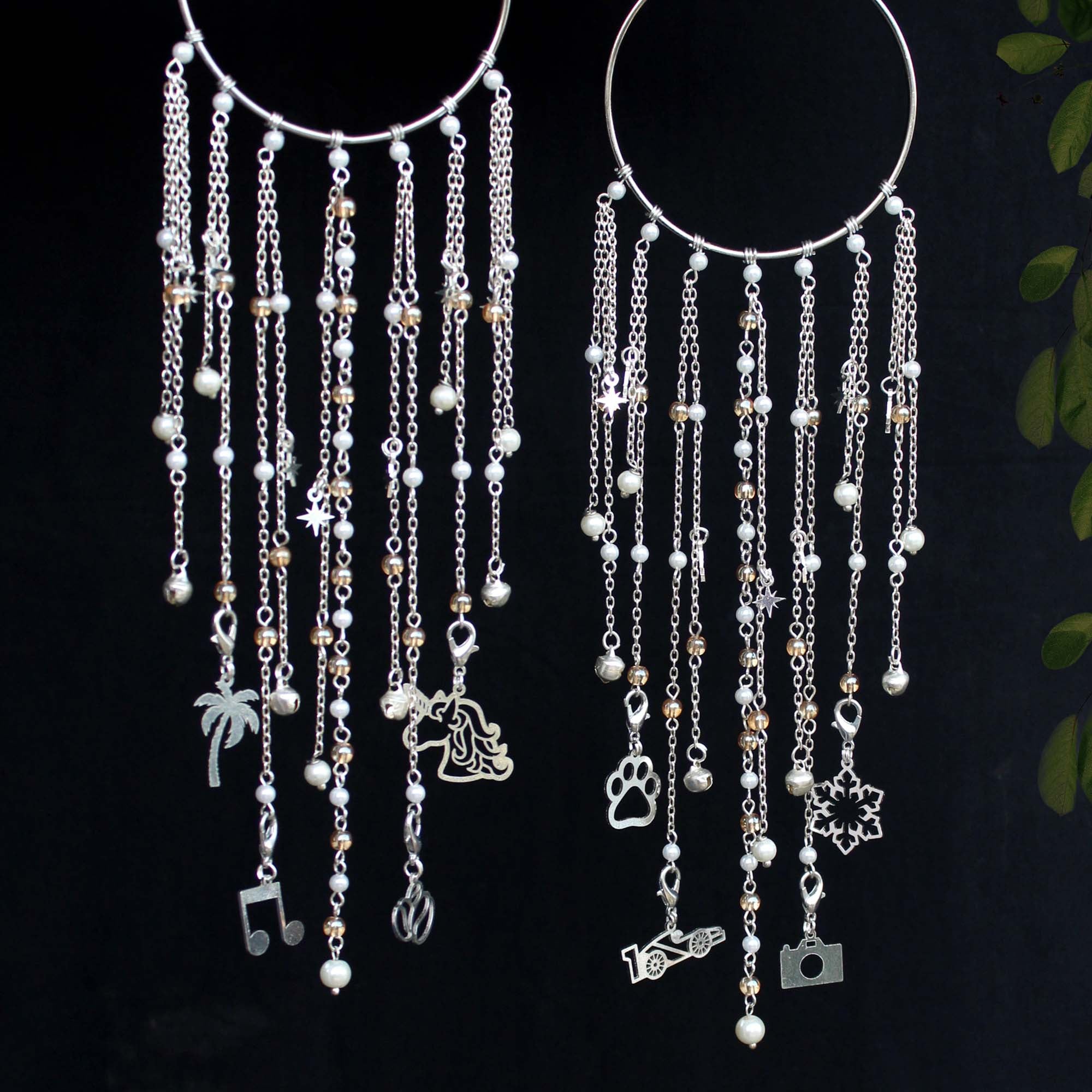 Personalised Charms Bangle Flat Kaleere