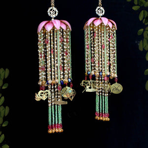 Customised Charms Golden Kaleere Punjabi Wedding Bridal Silver Kalira Personalised Golden Rose Gold Kaleera Traditional Designer Kalire