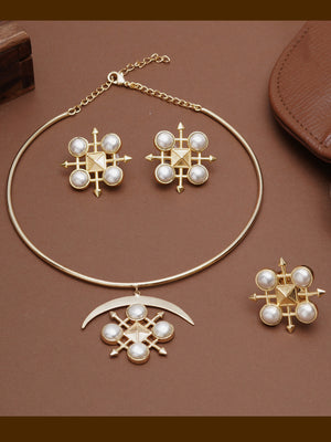 True North Necklace, Earrings & Ring Set