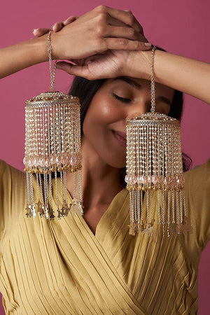 Customised Charms Golden Kaleere Punjabi Wedding Bridal Silver Kalira Personalised Golden Rose Gold Kaleera Traditional Designer Kalire