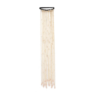 Crystal Drop Chain Hair Veil - BeAbhika.com