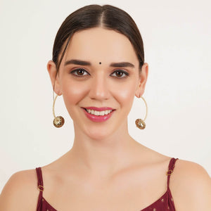 Half Hoop Earrings - BeAbhika.com