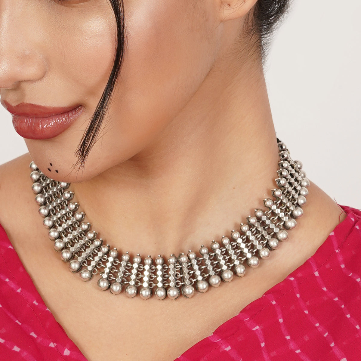 Silver Rhythm Necklace
