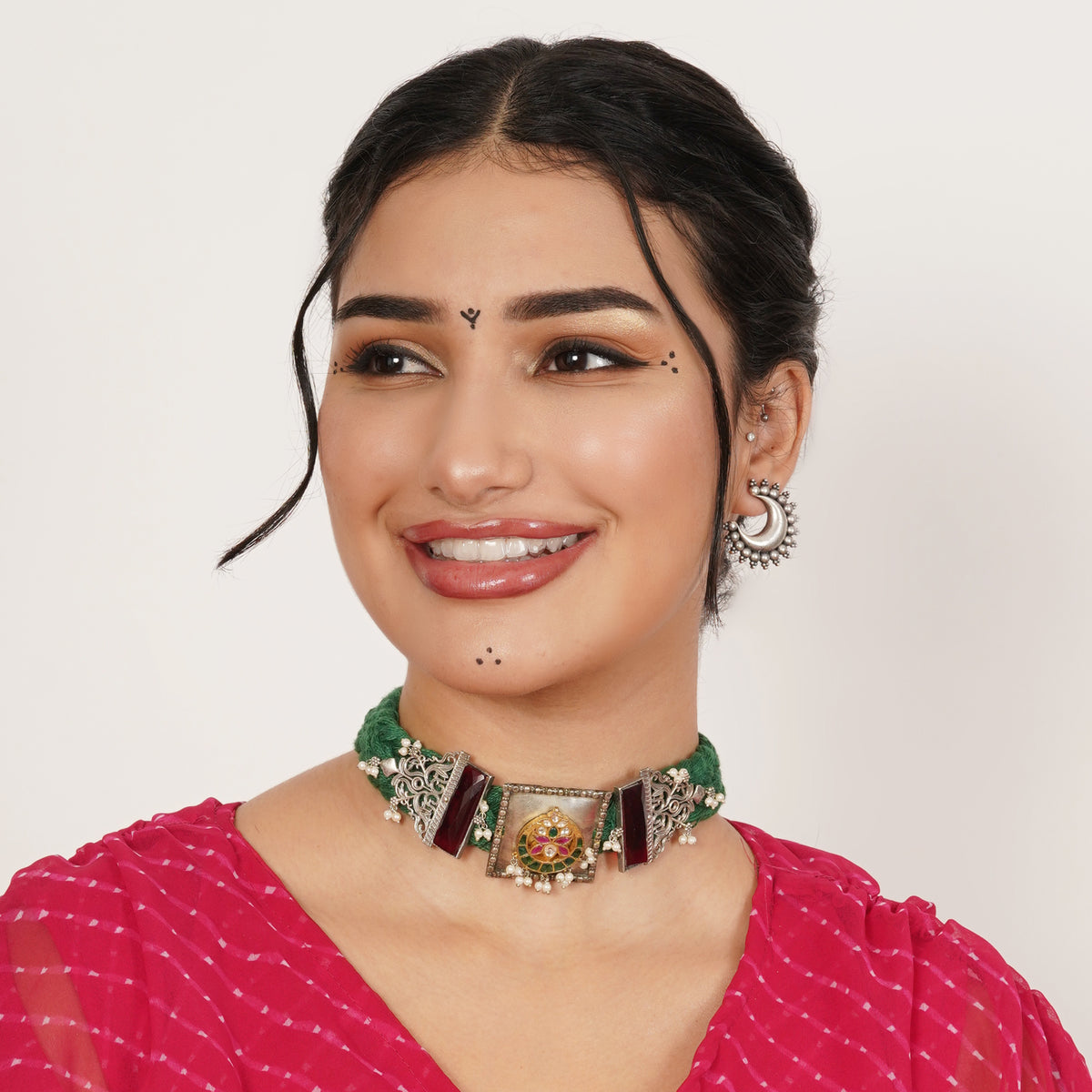 Floral Braid Choker