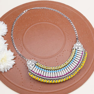 Rainbow Choker Necklace