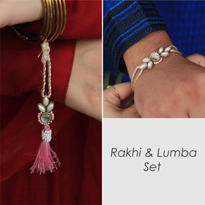 BeAbhika Bhai Bhabhi Rakhi Combo Set Designer Unique Rakshabandhan Rakhi Lumba Available In India At Best Price COD Express Shipping Send Rakhi Lumba To Abroad