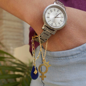 Laser cut mild steel watch charms accessories