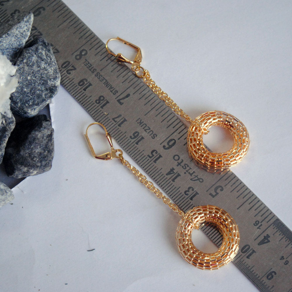 The Swinging Donuts Earrings (ACE061)