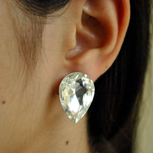 Traditional Kundan earrings in gold-tone, perfect for weddings and festive wear