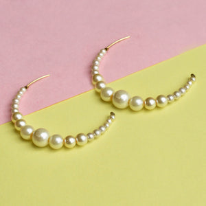 Traditional Kundan earrings in gold-tone, perfect for weddings and festive wear