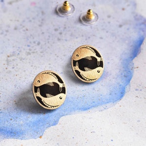 Zodiac Ear Stud - BeAbhika.com