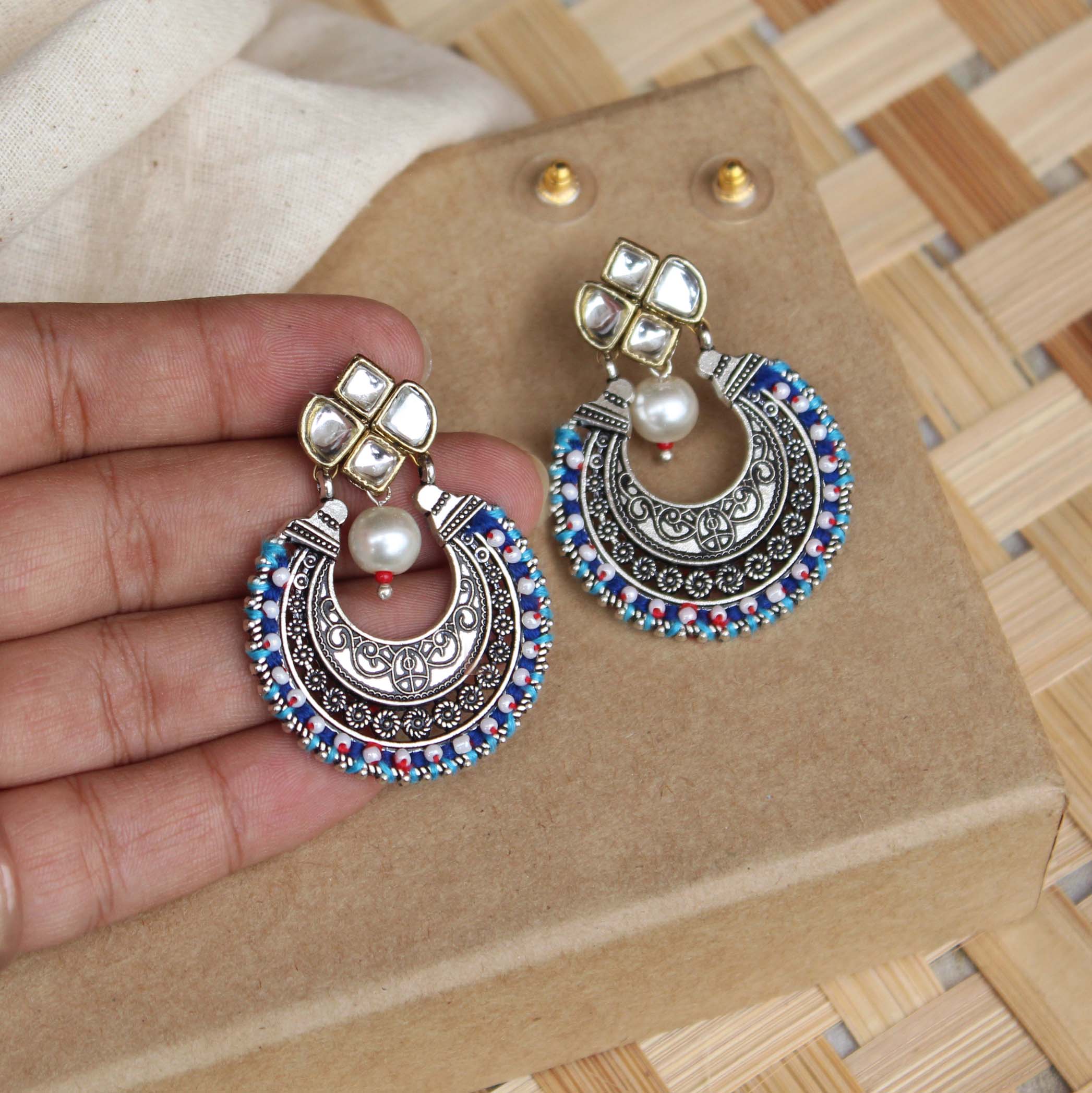 Chandbali: Buy Chandbali Earrings Online in India | Aachho