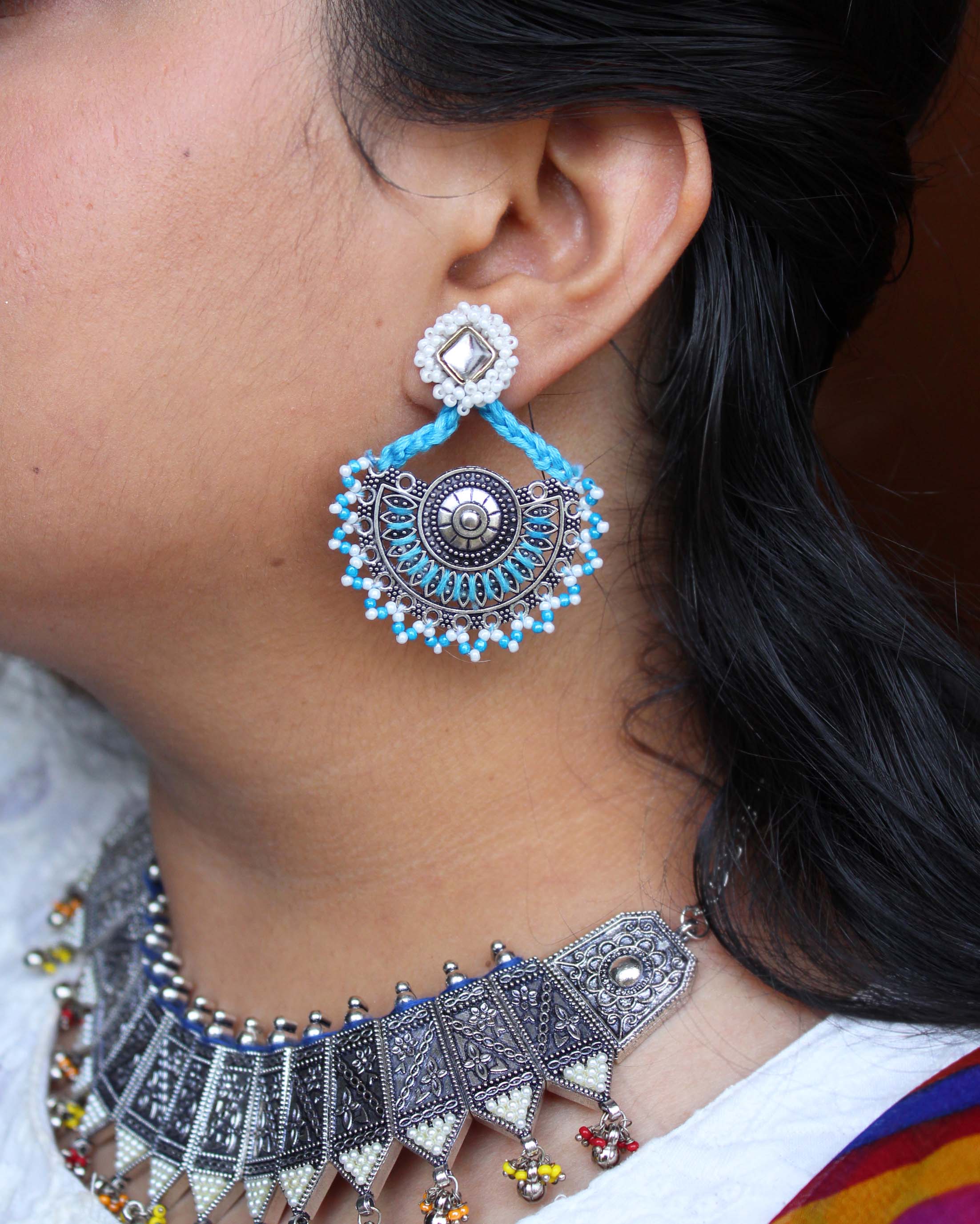 Shimmery Pearl Earrings