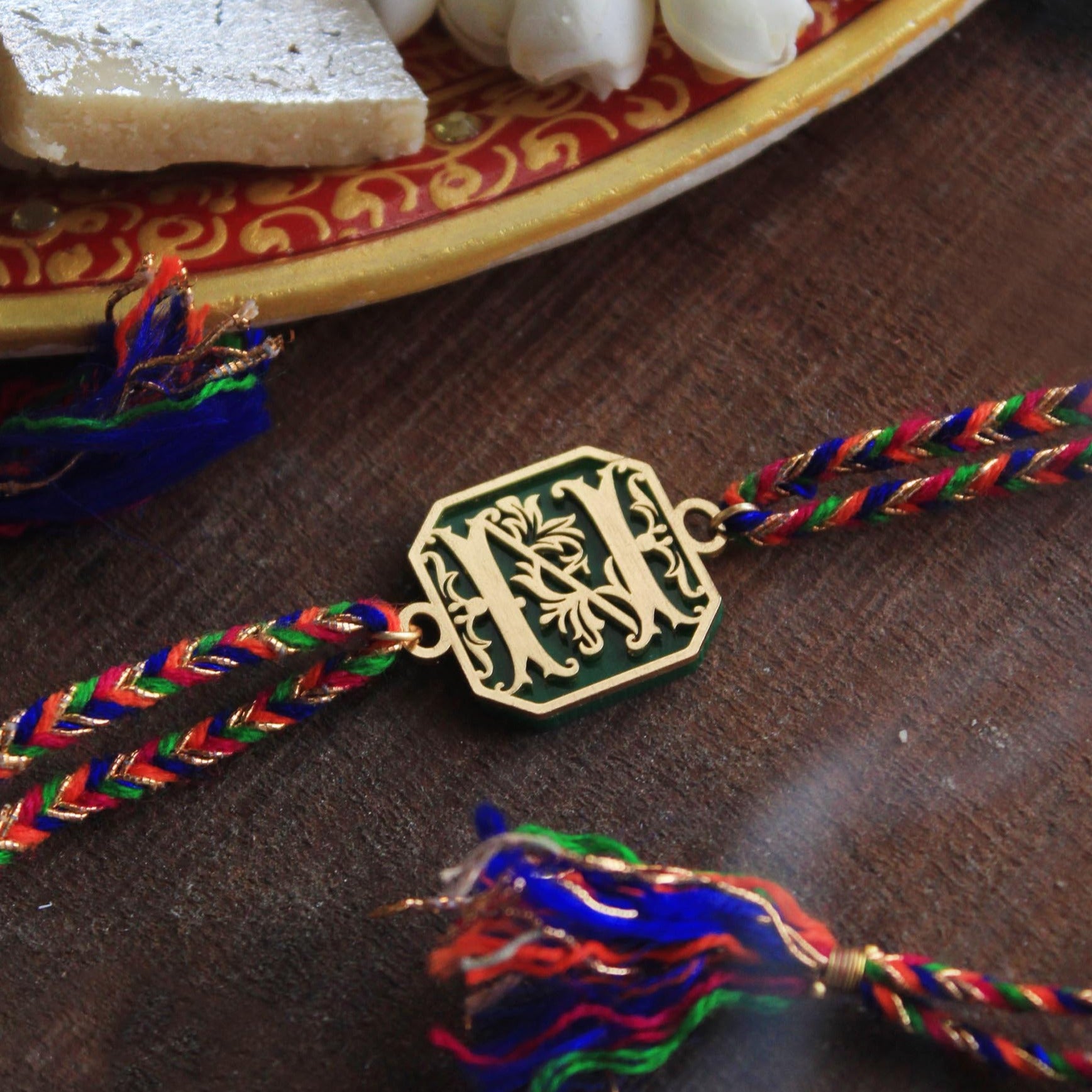 BeAbhika Personalised Name Initial Rakhi Floral Inital Designer Unqiue Famous Rakhi Customised Name Letter Alphabet Rakhi Lightweight Easy To Tie Rakhi Available At Best Price In India Online COD Available Send Rakhi To Brother Small Brother Big Brother Younger Brother Send Rakhi Abroad With Roli Chawal Capsules