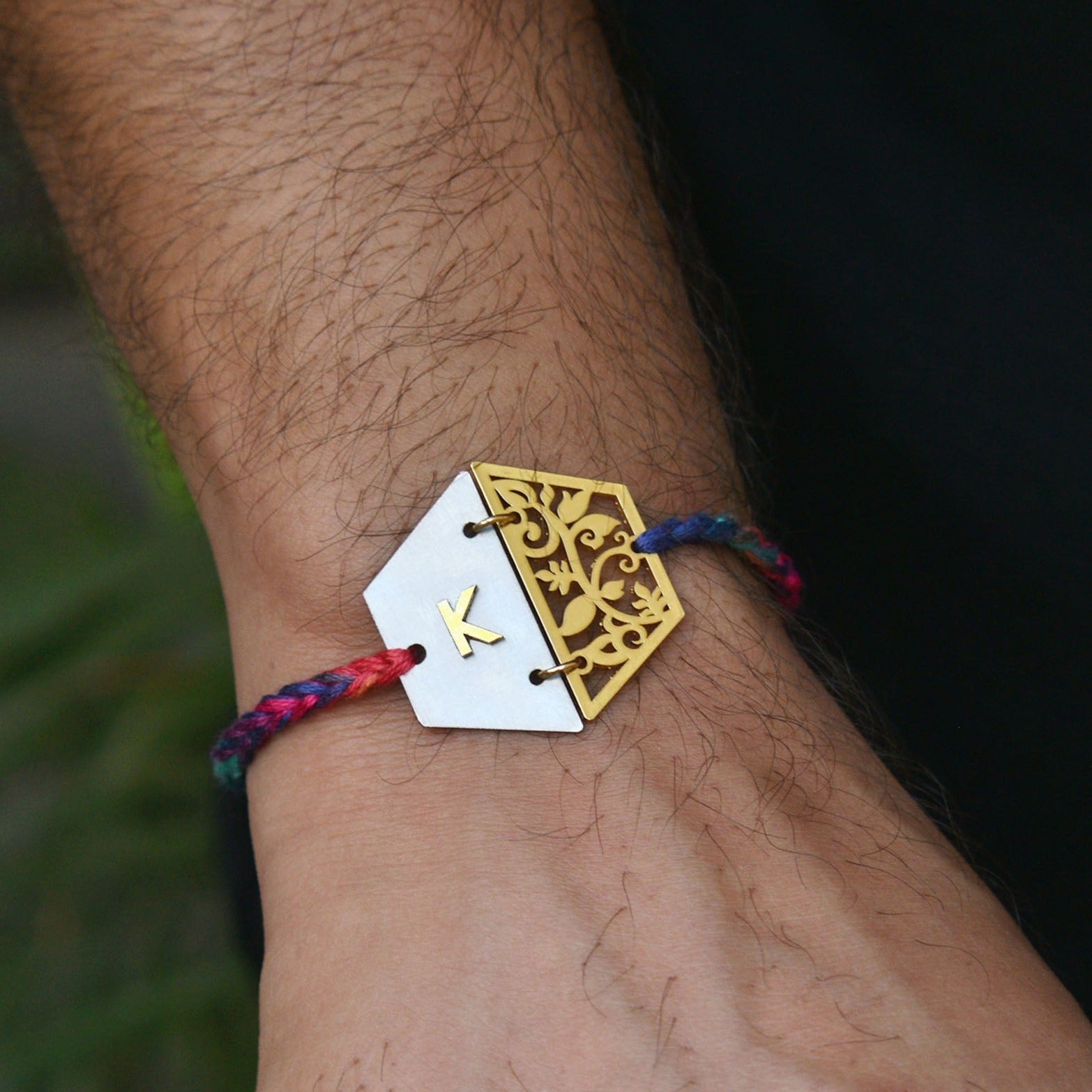BeAbhika Personalised Name Initial Rakhi Customised Name Letter Alphabet Rakhi Lightweight Easy To Tie Rakhi Available At Best Price In India Online COD Available Send Rakhi To Brother Small Brother Big Brother Younger Brother Send Rakhi Abroad With Roli Chawal Capsules Designer Unqiue Famous 