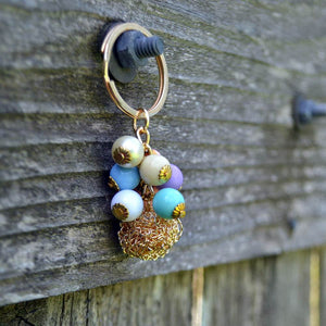 Color Bubbles KeyChain - BeAbhika.com