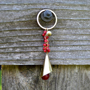 Red Berries Keychain - BeAbhika.com
