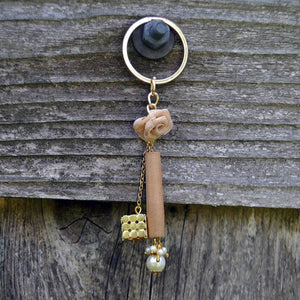 Woody Goodie Keychain (ACK14) - BeAbhika.com