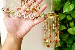 Customised Charms Golden Kaleere Punjabi Wedding Bridal Silver Kalira Personalised Golden Rose Gold Kaleera Traditional Designer Kalire