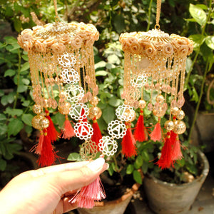 Customised Charms Golden Kaleere Punjabi Wedding Bridal Silver Kalira Personalised Golden Rose Gold Kaleera Traditional Designer Kalire