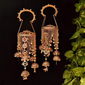 Customised Charms Golden Kaleere Punjabi Wedding Bridal Silver Kalira Personalised Golden Rose Gold Kaleera Traditional Designer Kalire