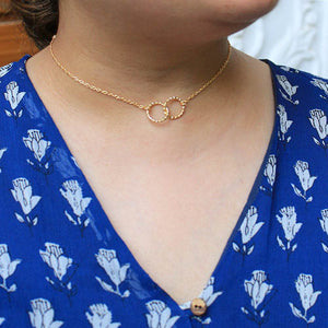 Divine Rings Necklace - BeAbhika.com