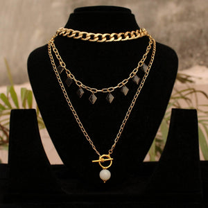 Make Your Own 3 Layer Necklace - BeAbhika.com