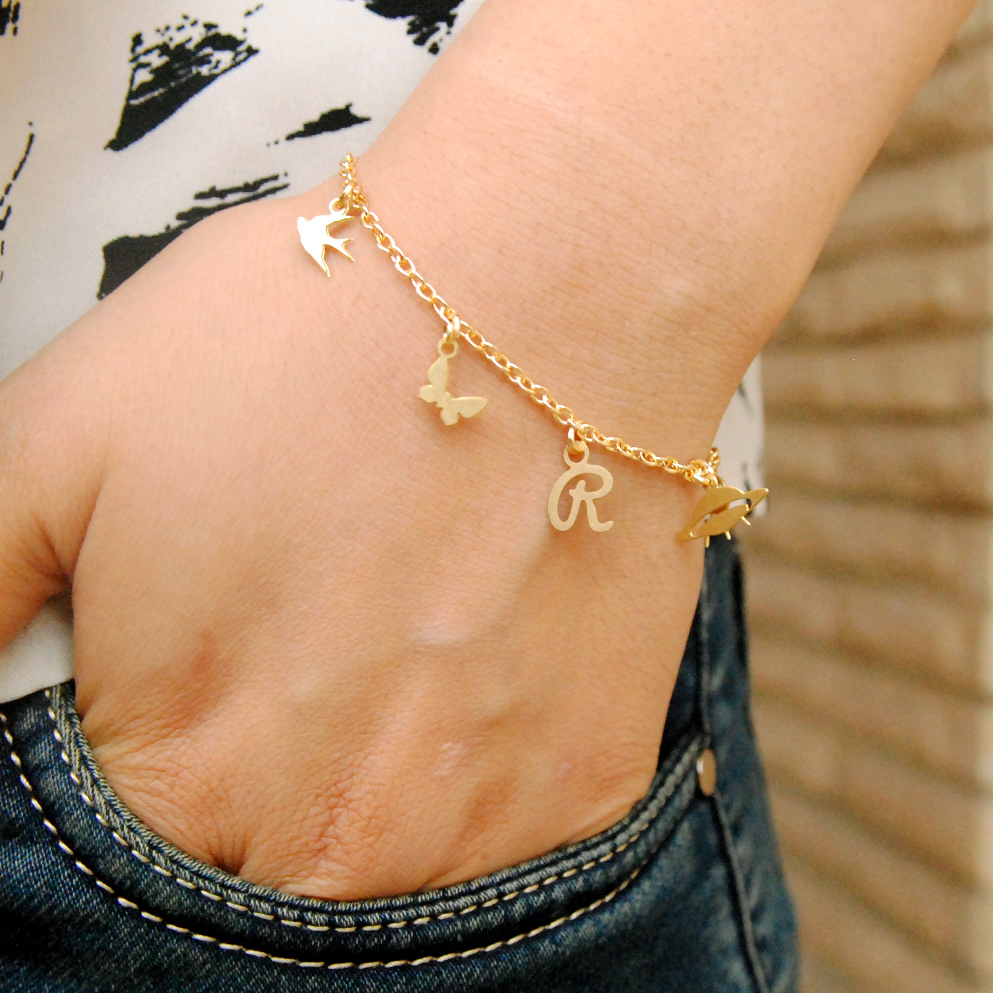 ENGRAVED Jewellery Bracelet Personalised ANY NAME Ladies Girls Birthday  Gifts | eBay