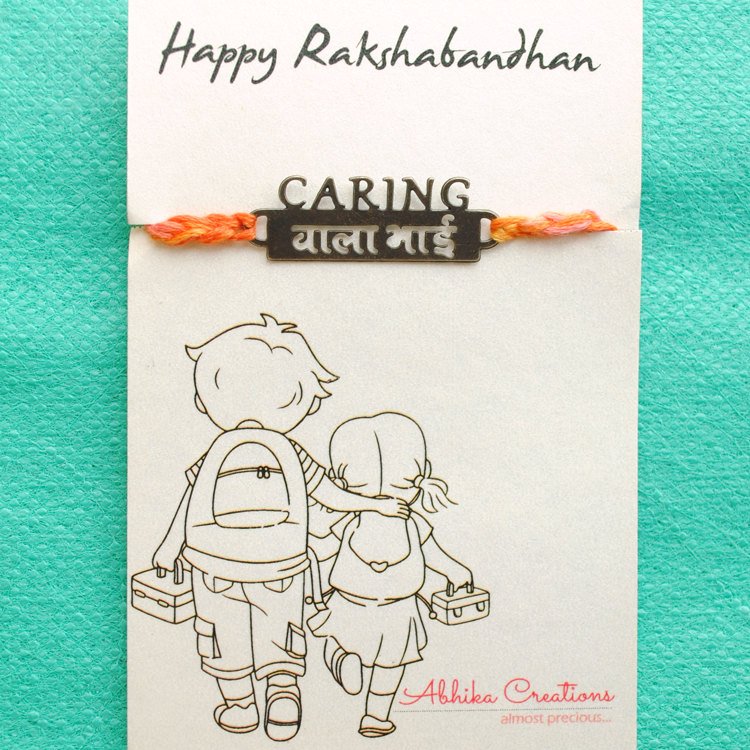 Caring Wala Bhai Quirky Rakhi