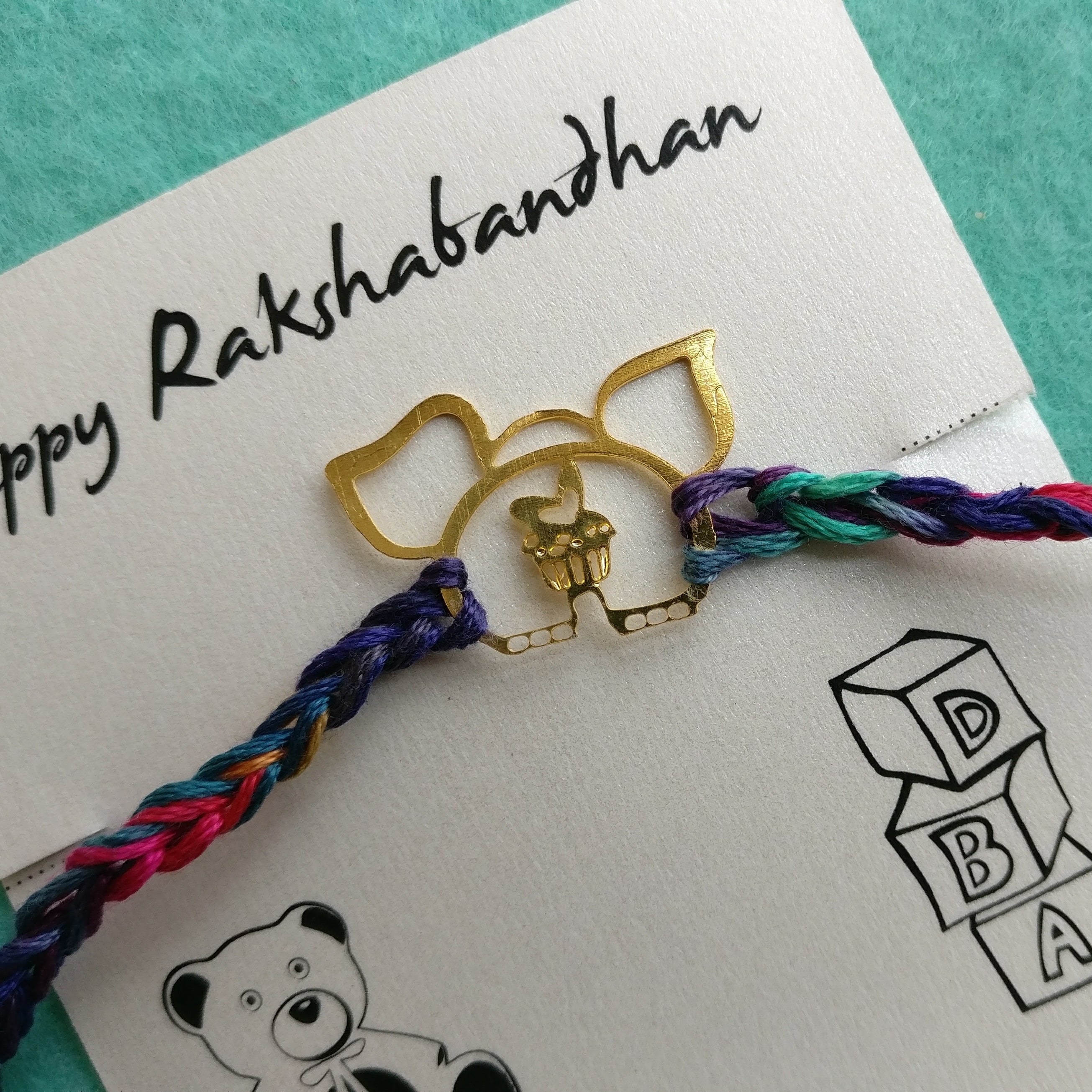 Baby Elephant Quirky Rakhi