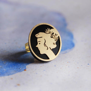 Laser Cut Zodiac Ring - BeAbhika.com