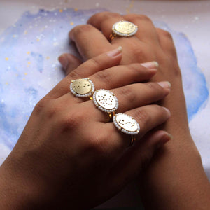Pearly Constellation Ring - BeAbhika.com