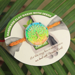 The Empathetic Earth Clay Rakhi- "Elements of Life Collection"