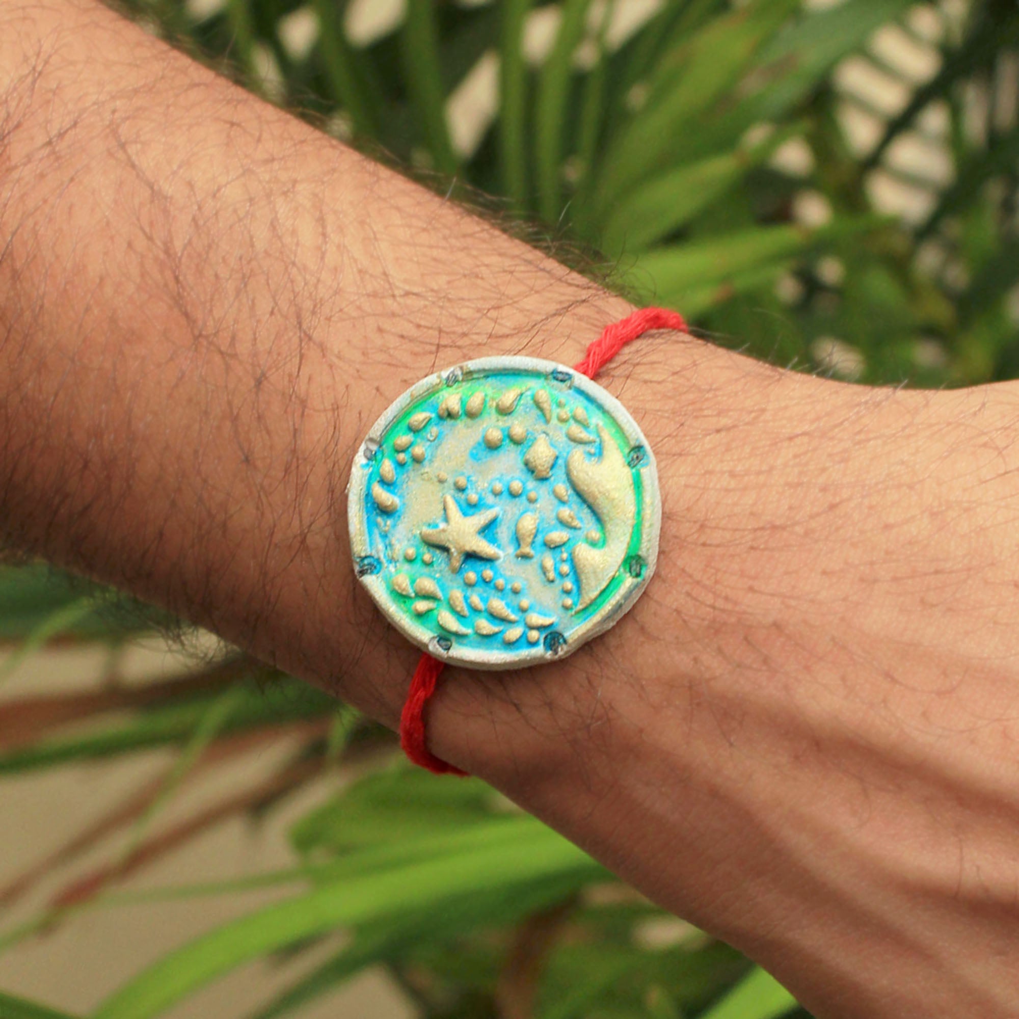 The Effortless Water Clay Rakhi- "Elements of Life Collection"