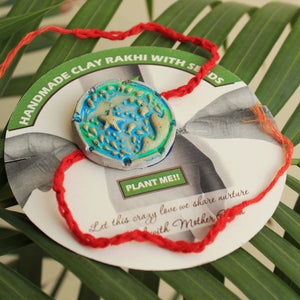 The Effortless Water Clay Rakhi- "Elements of Life Collection"