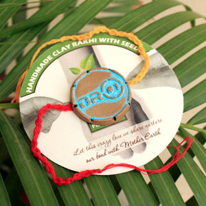 BRO#1 Grow Green Clay Rakhi
