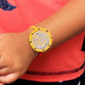 Charming Nemo Grow Green Clay Rakhi
