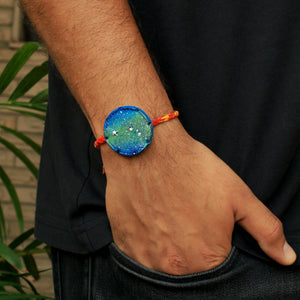 Aries Grow Green Clay Rakhi