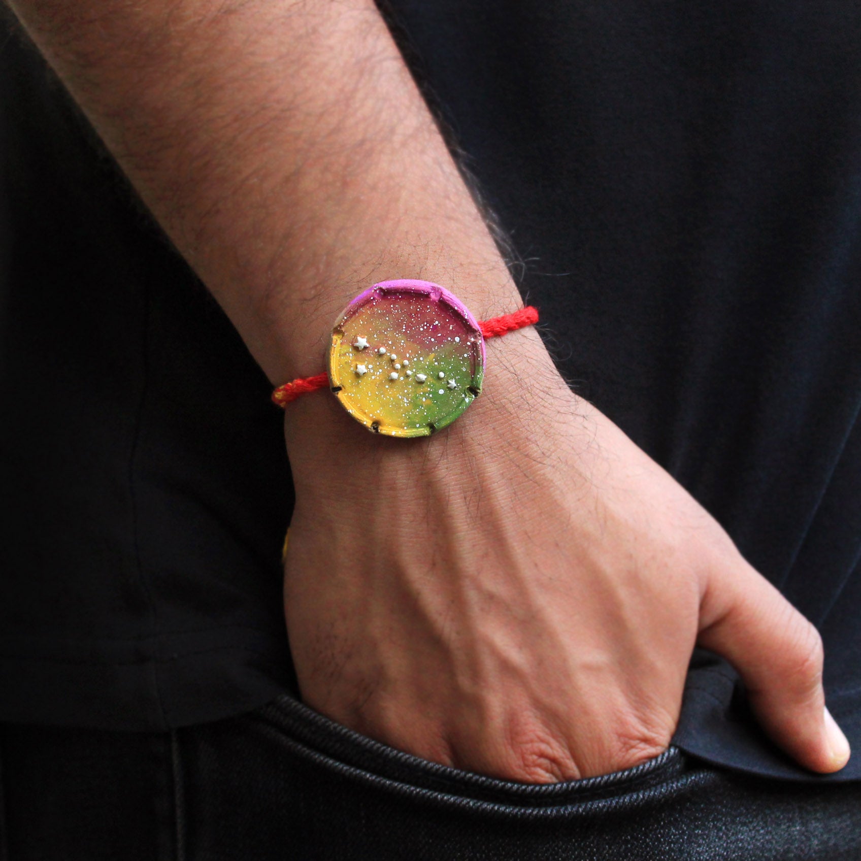Taurus Grow Green Clay Rakhi