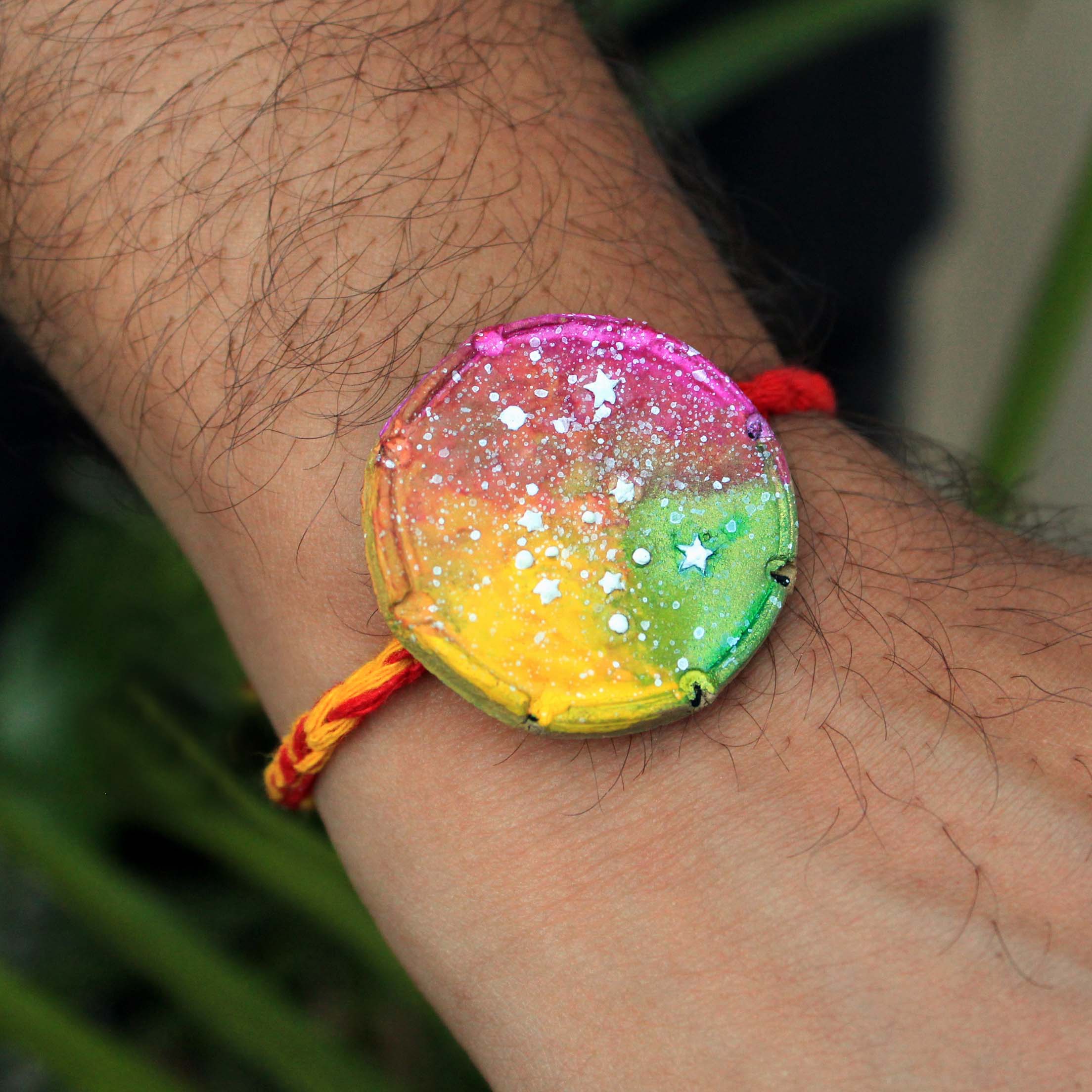 Aquarius Grow Green Clay Rakhi