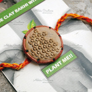 Sugary Honeycomb Rakhi , The Abstract Nature Collection